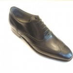 604 SOCIAL OXFORD BROG PRETO CROMO ALEMO